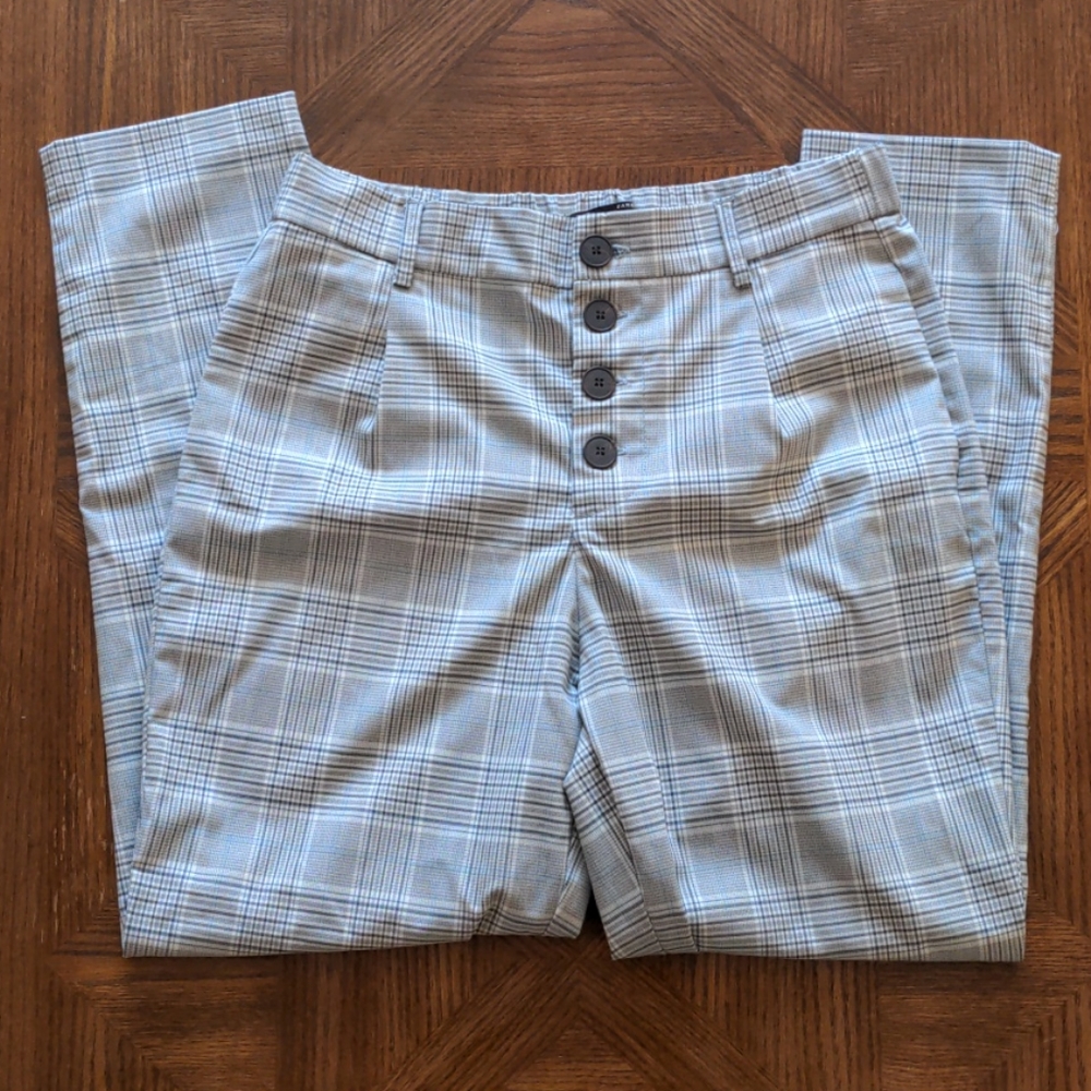Zara plaid pants